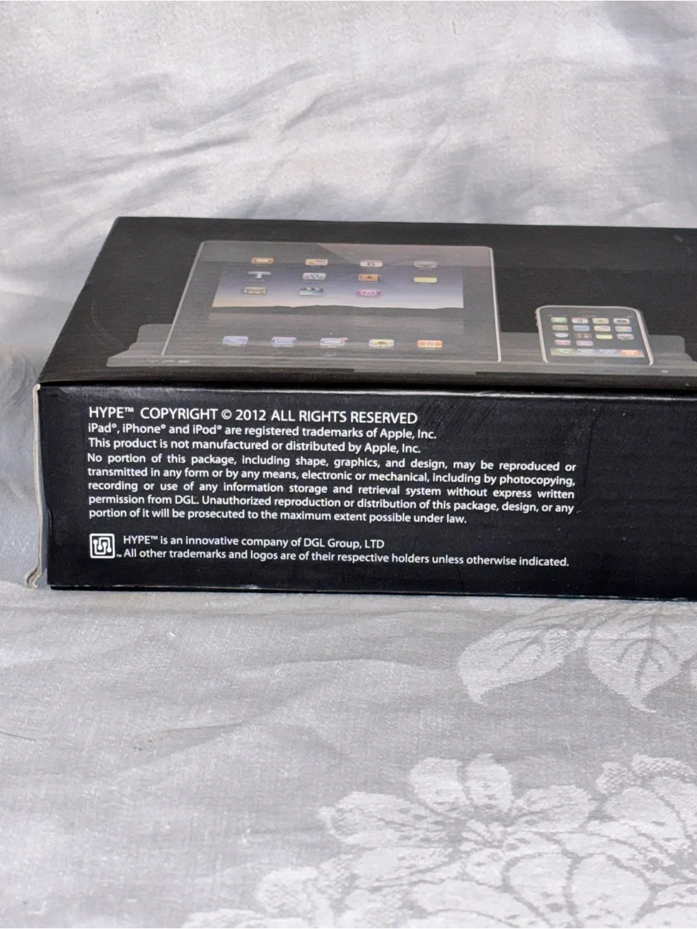 HYPE Dual Charging Dock iPad iPhone iPod 30-Pin HY-891-DUAL-BLK New Open Box